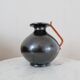 Art Deco ceramic globe vase by Upsala Ekeby, Sweden, 1930s
