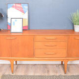 Restored Teak 1960s Jentique Sideboard Cabinet