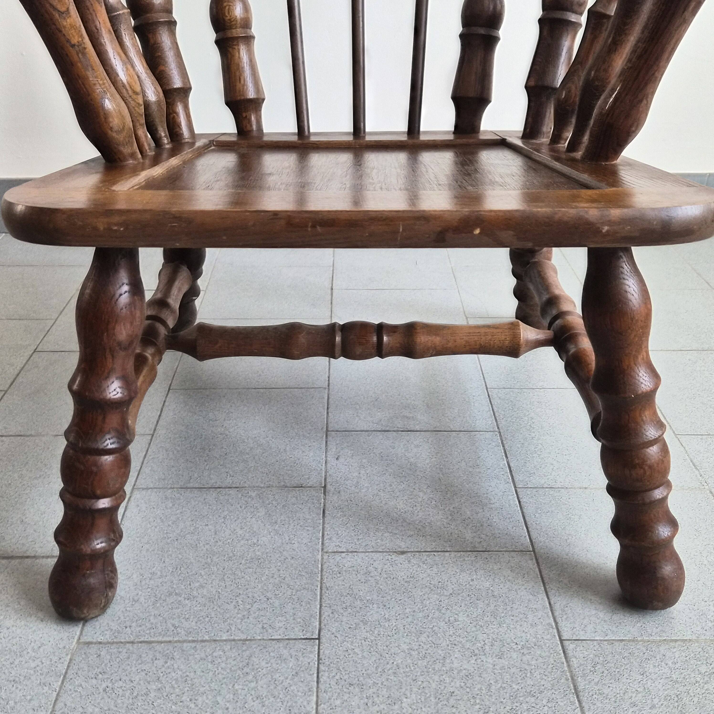 Pair of vintage brutalist armchairs from the 1970s.