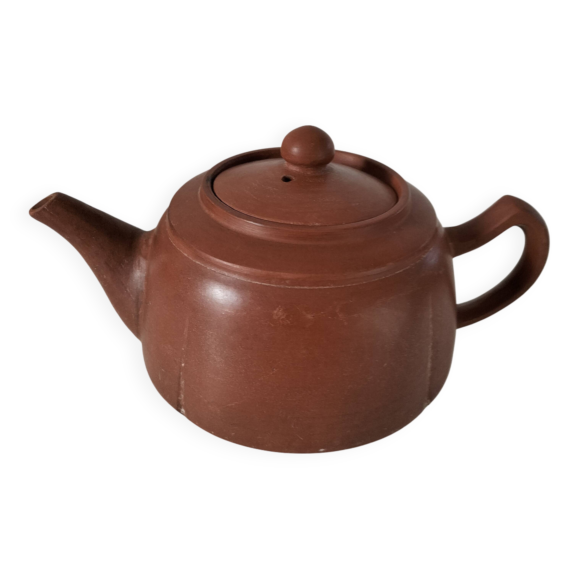 terracotta teapot
