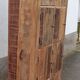 8-door wardrobe in old wood