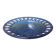 Large cobalt blue fruit bowl