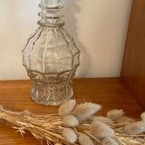 Vintage carafe in molded glass