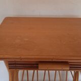 Rattan bedside