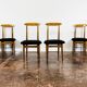 Mid Century Dining Chairs By Bernard Malendowicz, Poland, 1960s, Set Of 6