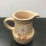 Former pitcher st amand model automne ceramics beige decor vintage flowers