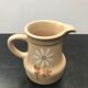 Former pitcher st amand model automne ceramics beige decor vintage flowers