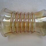 Glass art deco vase