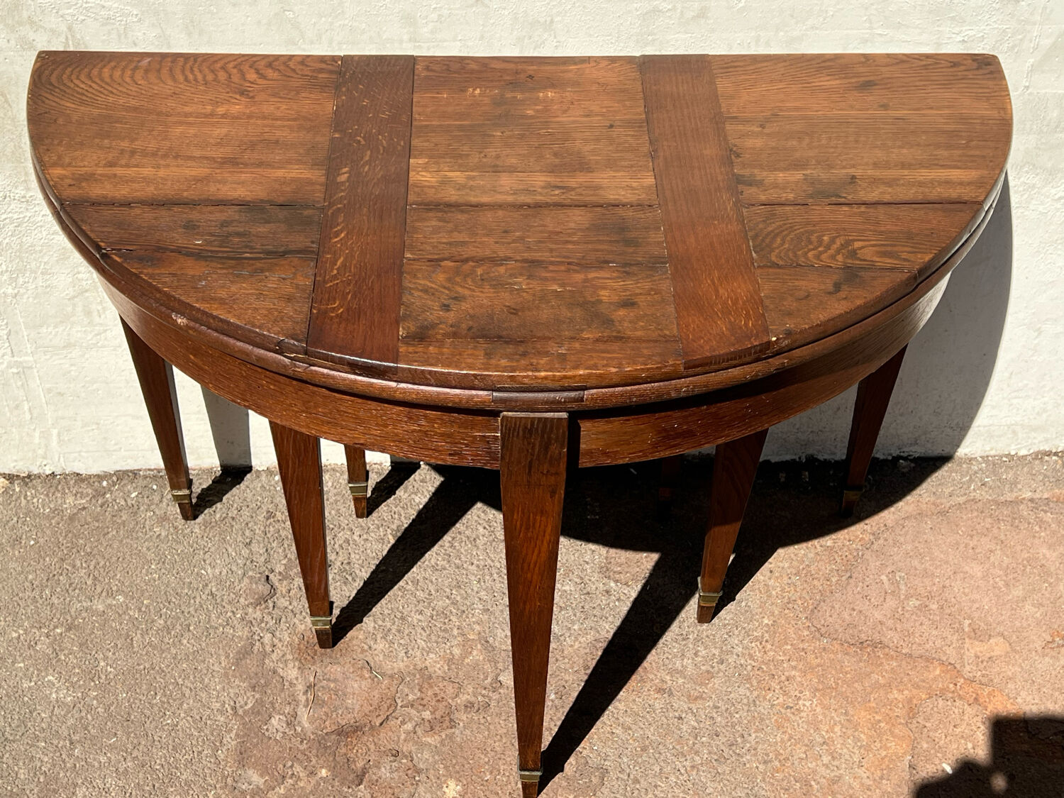 Table demi lune