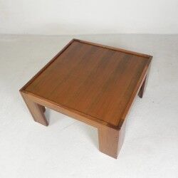 Vintage Italian coffee table, model 771 by Afra and Tobia Scarpa for Cassina, 1960s.