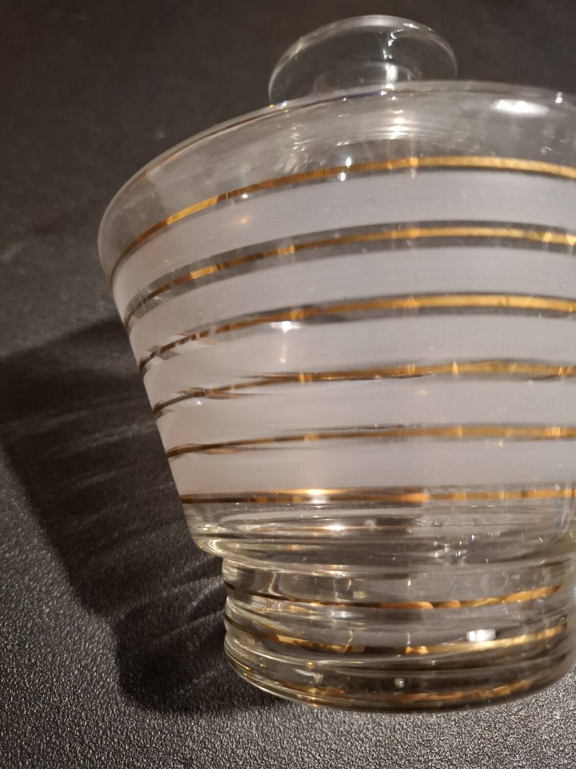 Art Deco liqueur carafe