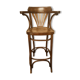 Chaise de bar en bois courbé
