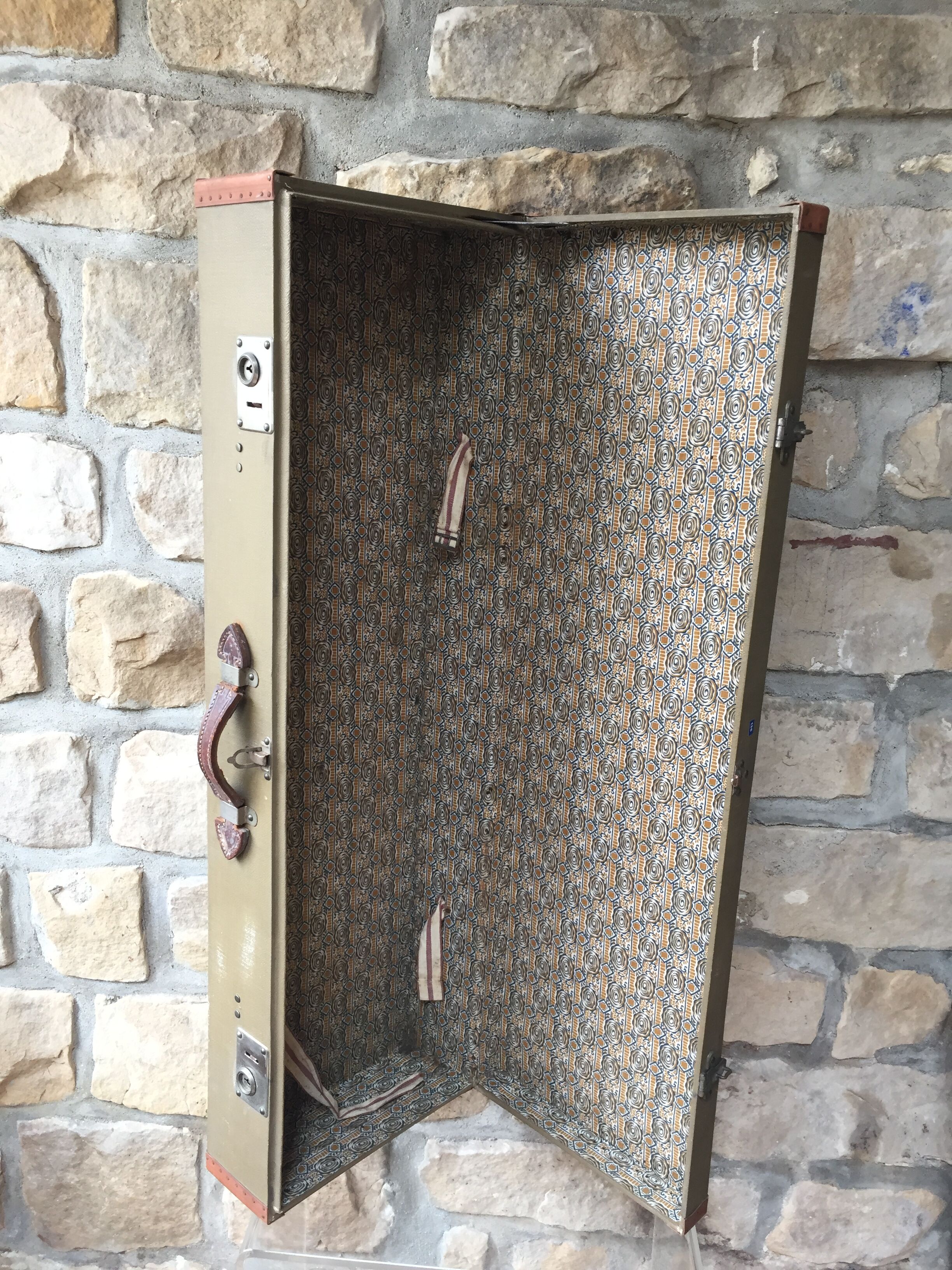 Old vintage suitcase