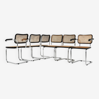 Chaises B32 par Marcel Breuer Ensemble de 6