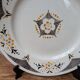 Old plate K&G Lunéville model Limeil 24cm ironstone