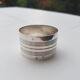 Massive silver towel round 1950s