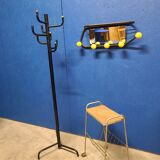 Coat rack on vintage stand circa 1970-80