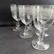 6 verres à eau Baccarat gravure Grecque inclinée