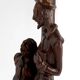 Lampe sculpturale « Don Quichotte, Sancho Panza », Forêt-Noire, vers 1950