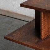 Pied de stalle, display side table in art deco style, France, 1940s