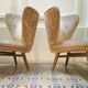 Fauteuil danois chauffeuse wingback scandinave wing chair small de Elias Svedberg