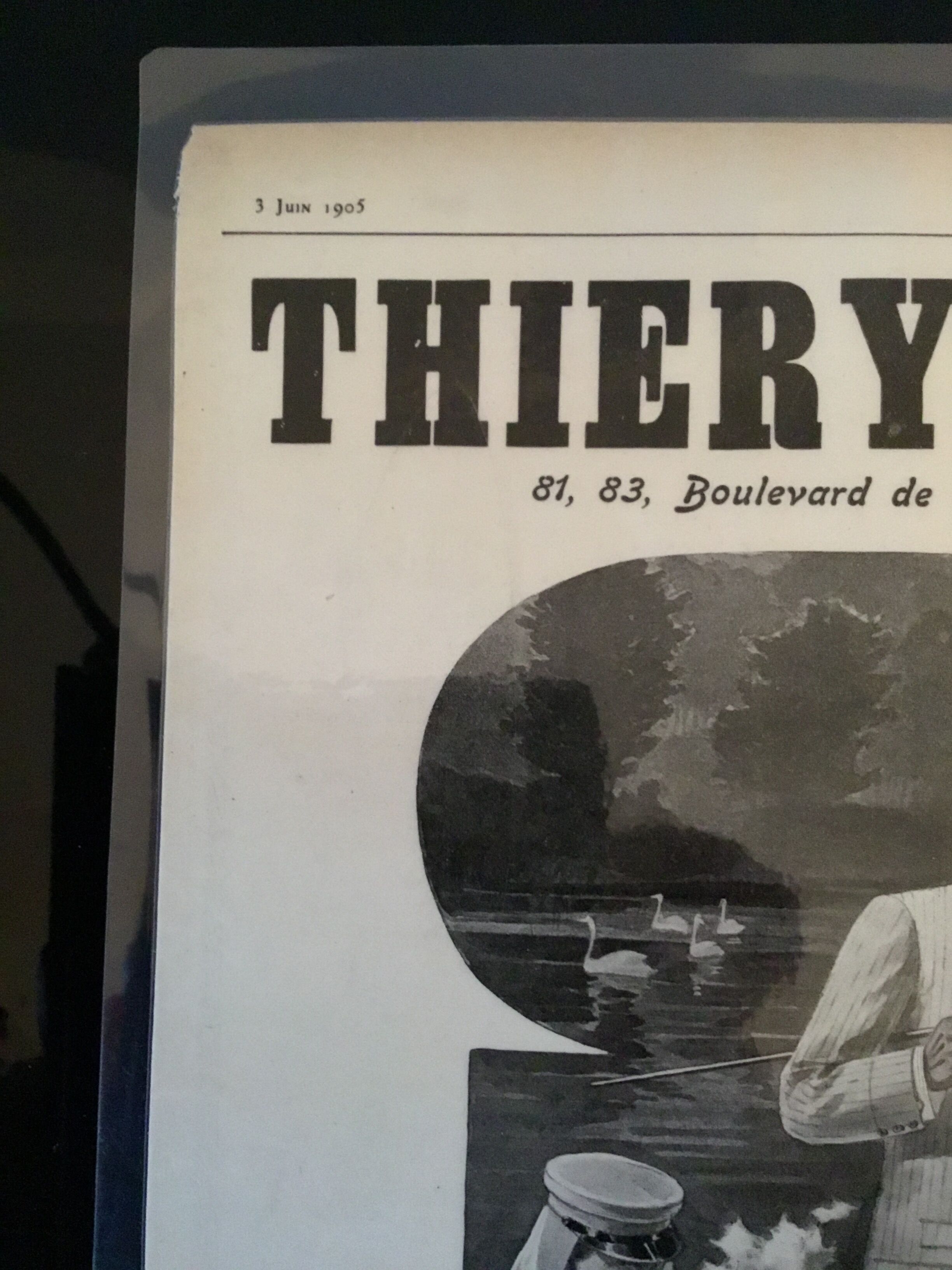 Vintage advertising to be framed