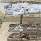 Wooden garden bench 1970