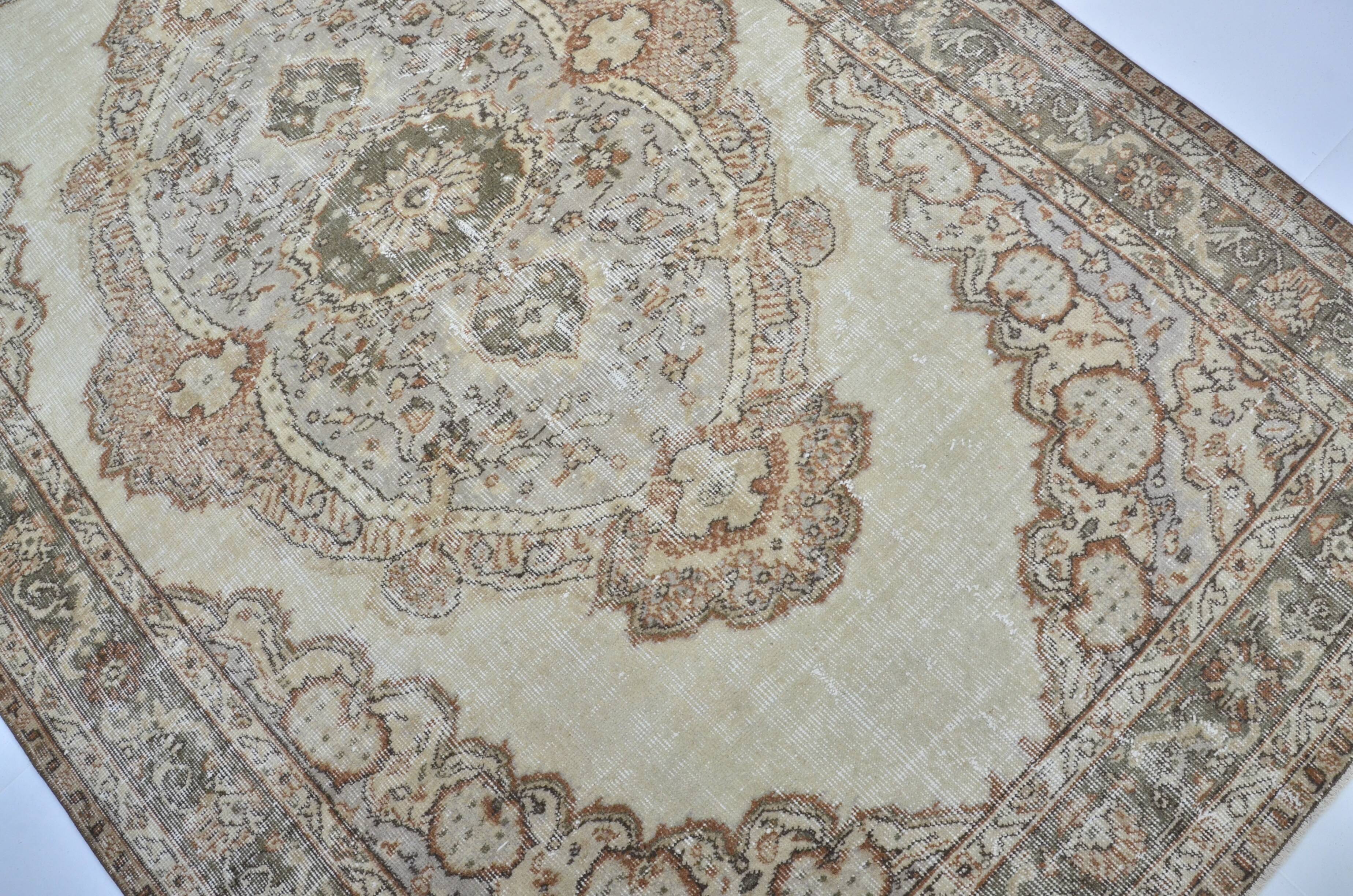 Tapis vintage turc Oushak sku 3273
