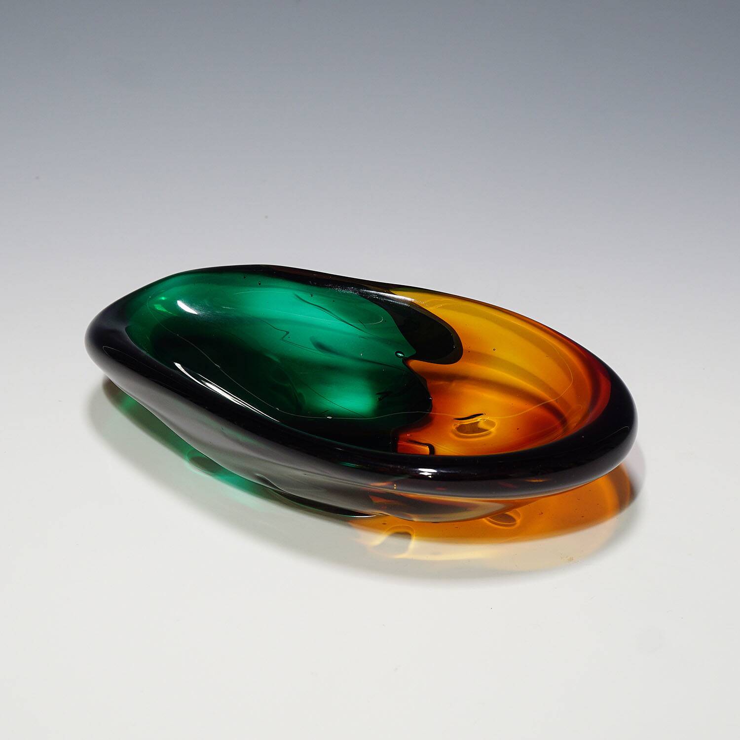 Vintage Murano glass bowl by Salviati & C. circa 1960