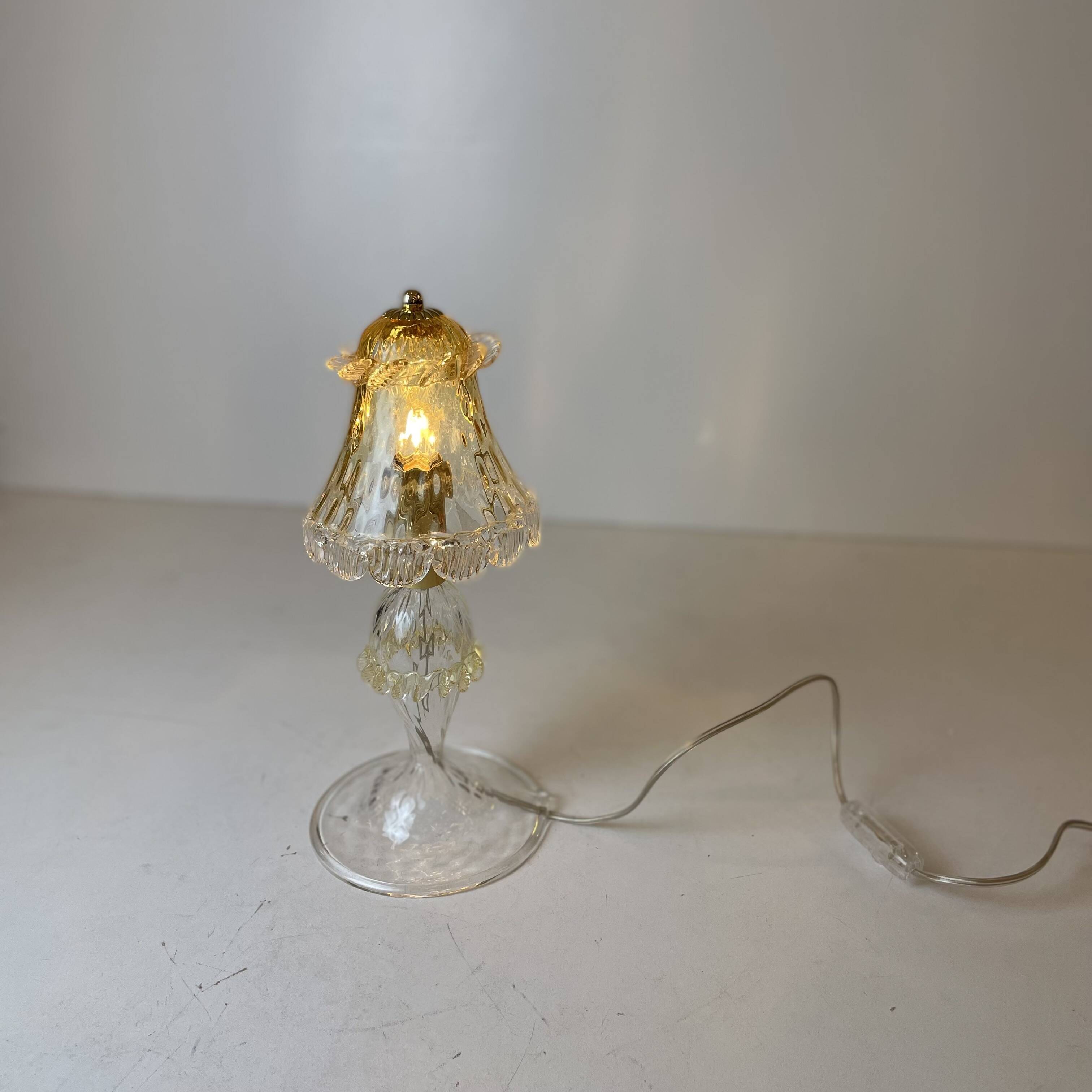 Murano Table Lamp in the style of Barovier & Toso, 1980s