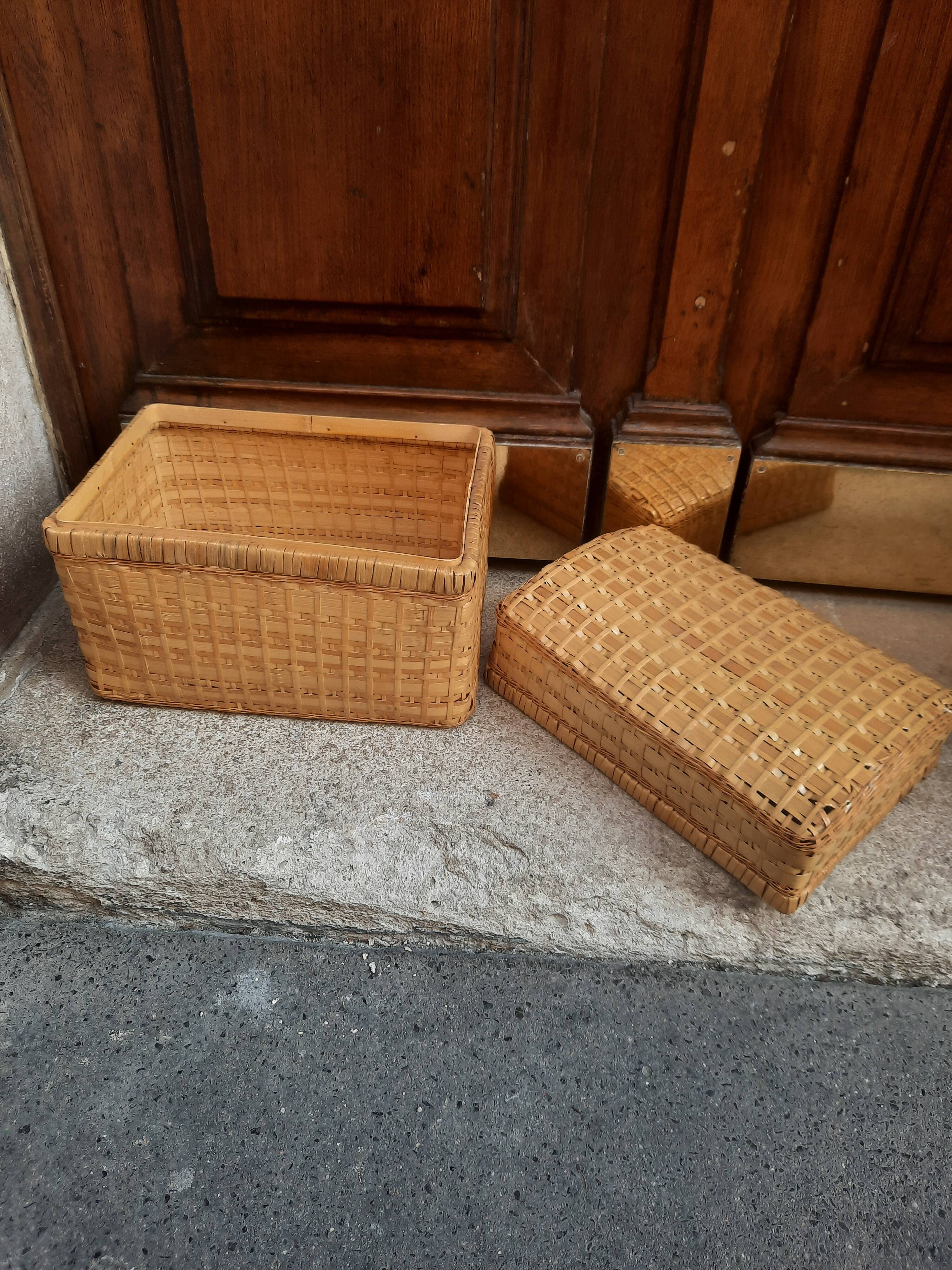 Rattan box