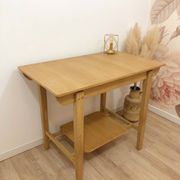 1960s desk, made of solid oak