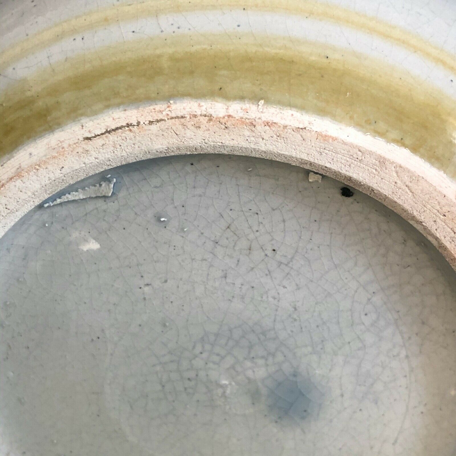 Vietnam vase of pansue shape in enamelled sandstone of bien hoa celadon flora early xx