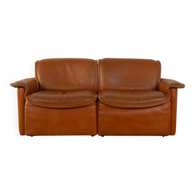 Canapé classique des années 1970, modèle DS-12 de de Sede.