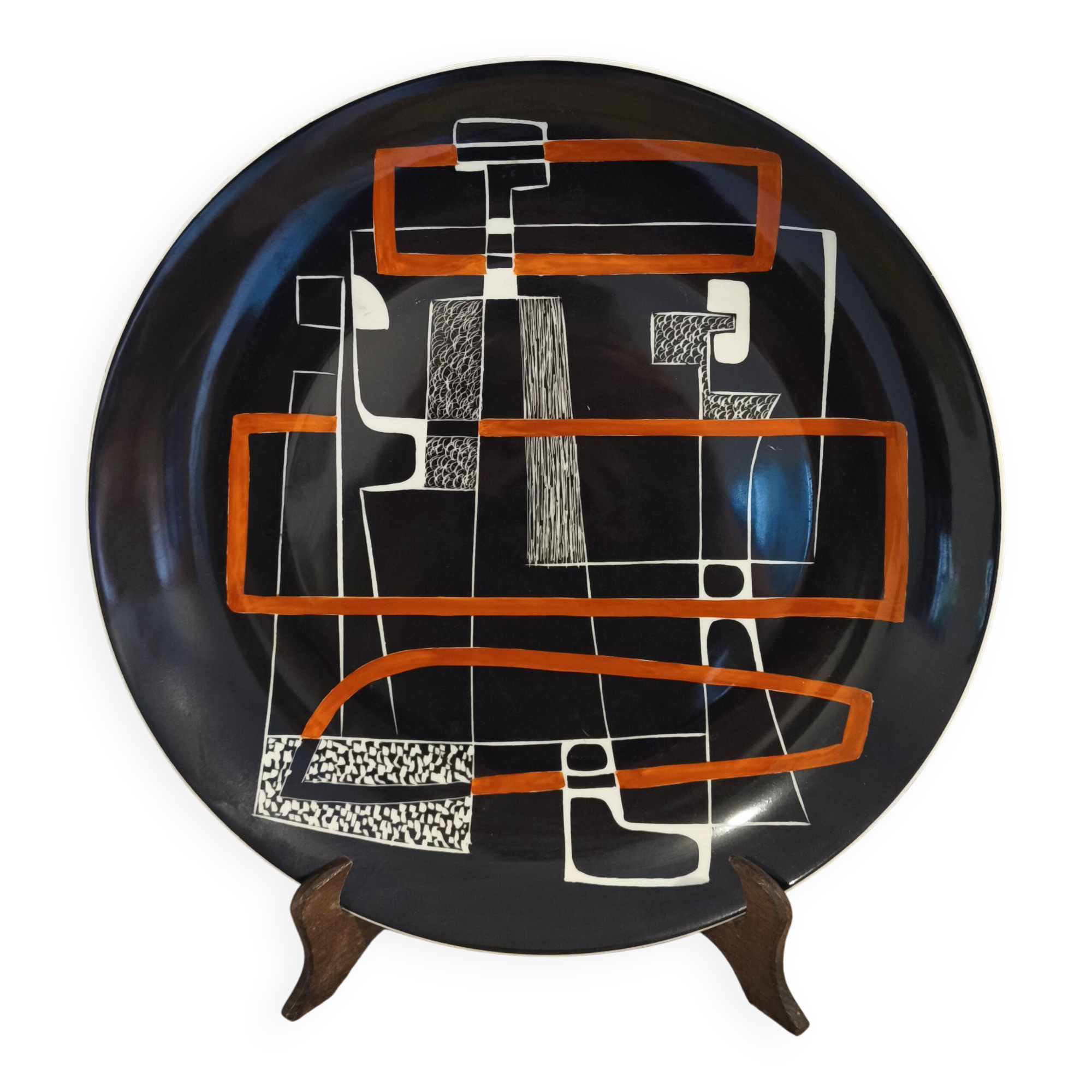 New Look , decorative plate, Karolina, 1960s