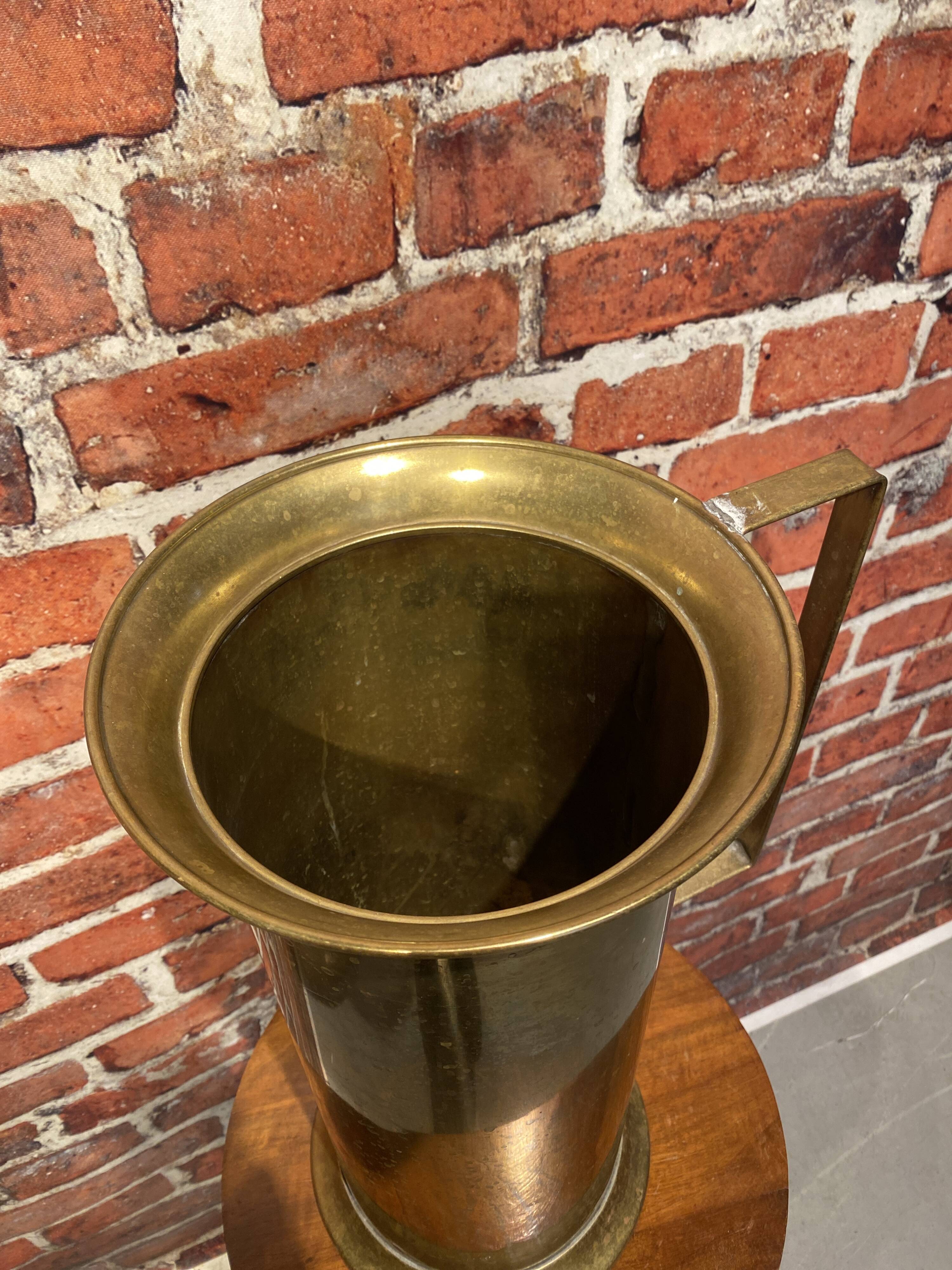 Brass umbrella holder