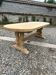 Table monastère chêne massif