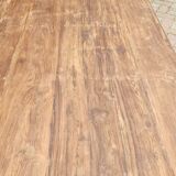 Very large old wooden coffee table