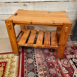 Vintage pine rolling table 70/80