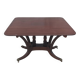 Table anglaise à volets en acajou époque 19ème