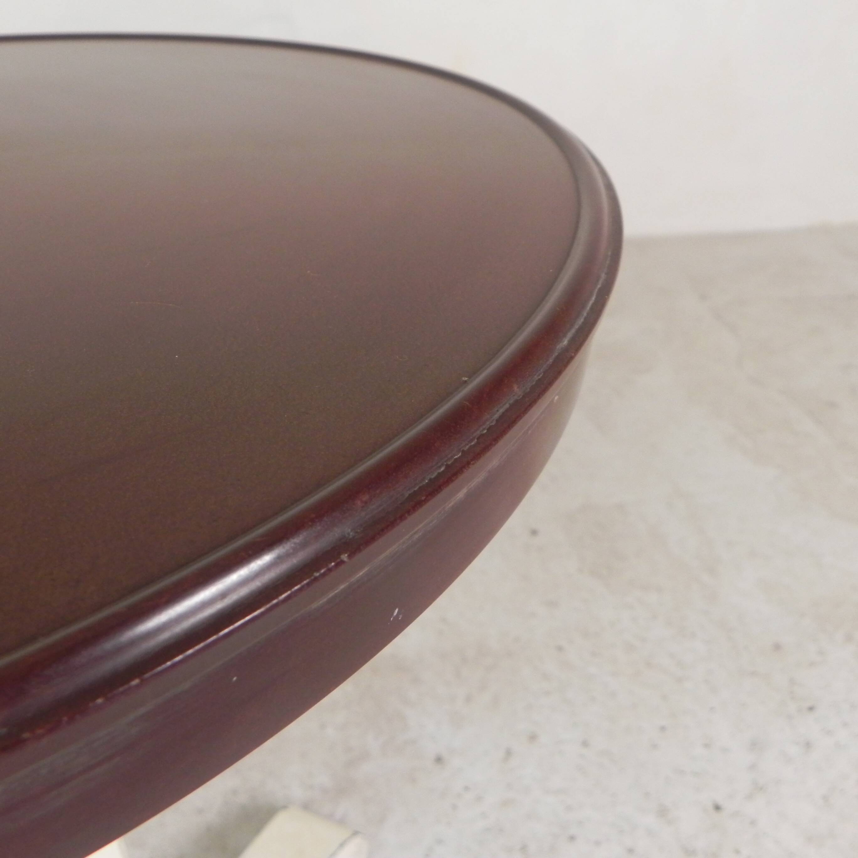 Art Deco bistro table with bakelite top, Louis Vuitton, REX, 1930s