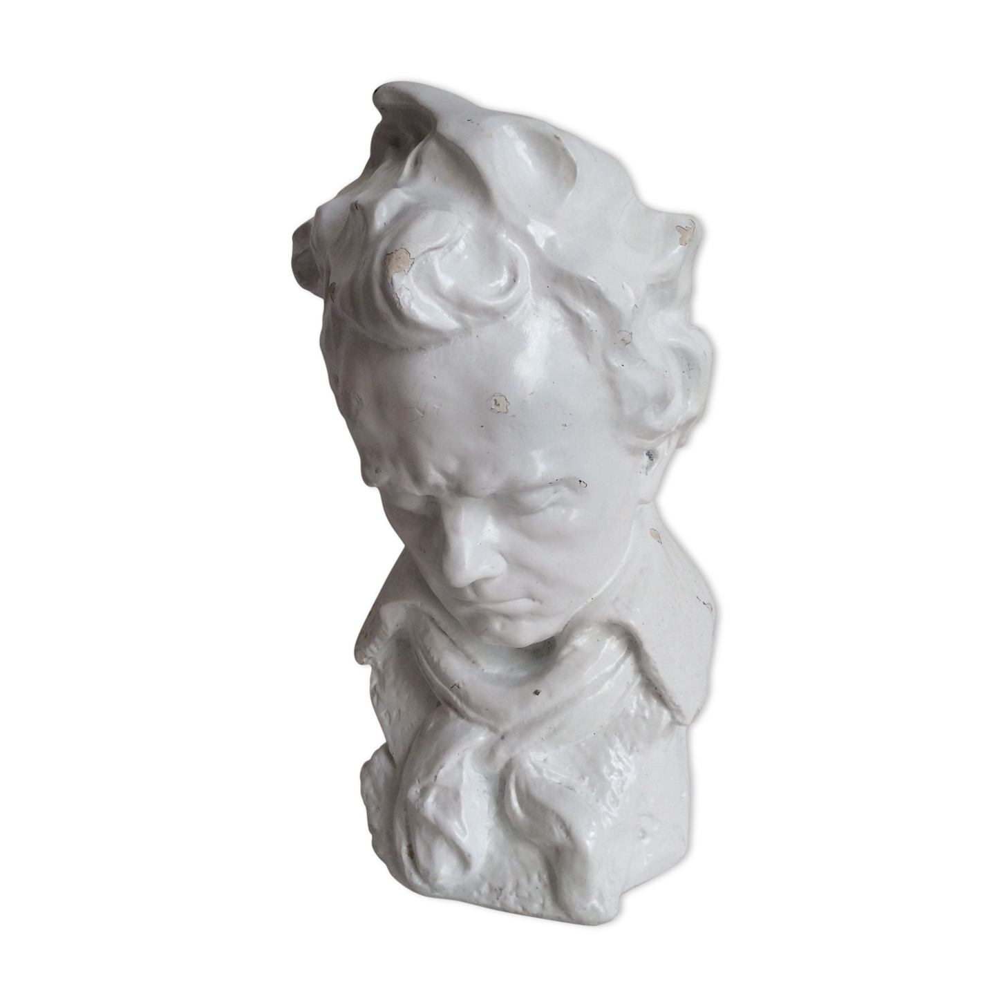 Beethoven bust in plaster