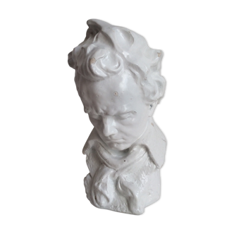 Beethoven bust in plaster
