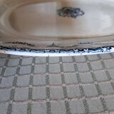 Large rectangular iron earth dish French English Company