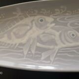 Ceramic decoration Fish Pornic design 60s
