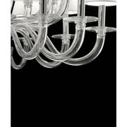 Chandelier en verre de Murano transparent par Simoeng pour Simoeng
