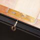 Rare bureau partenaires double caisson Hampton & Son Pall Mall bois dur