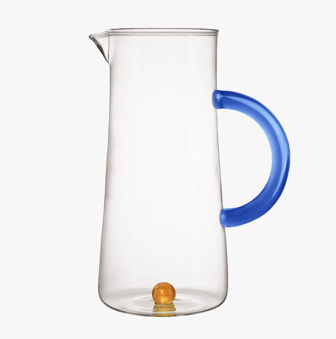 Blue and Amber Carafe