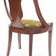 Chaise gondole de style Empire