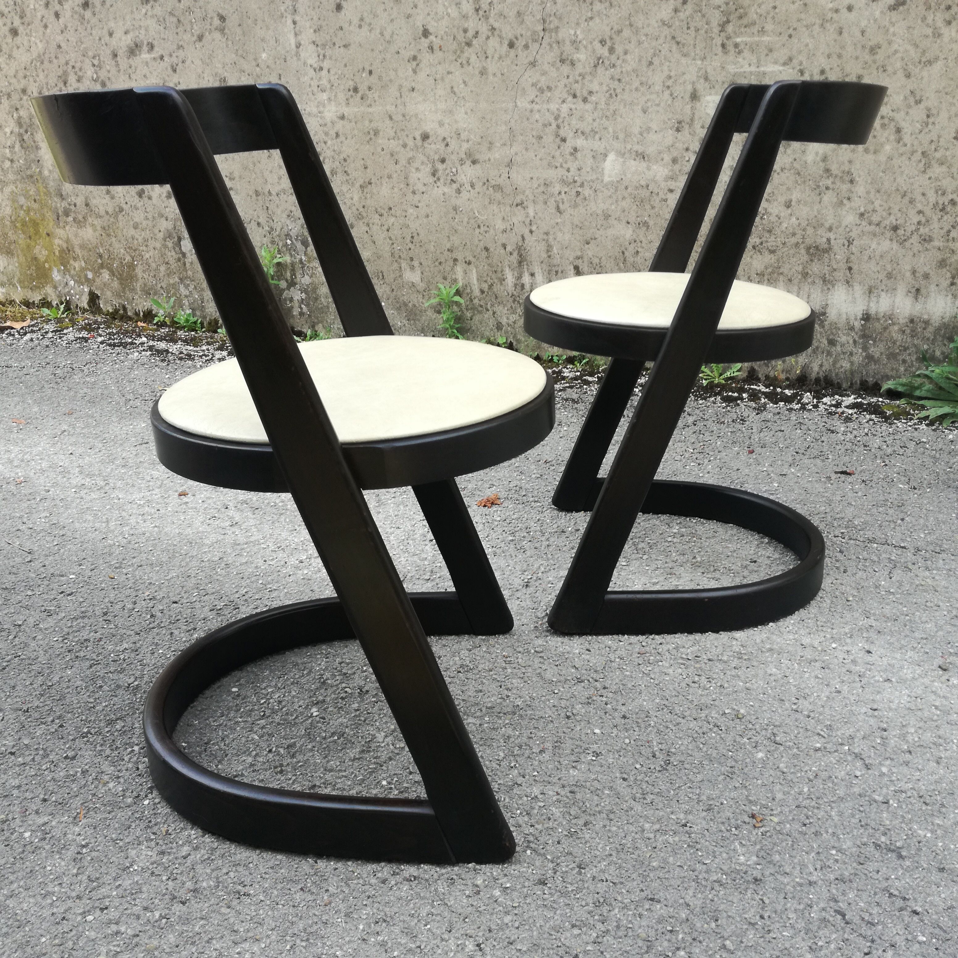 Pair of Halfa chairs by Baumann